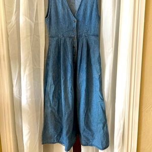 Jean Jumper Dress